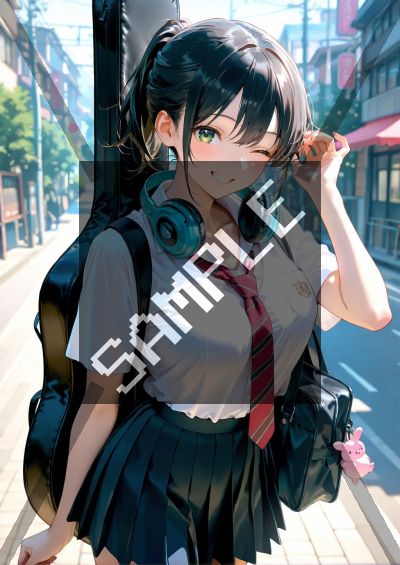 野外・露出のAIイラストポスター SG4171