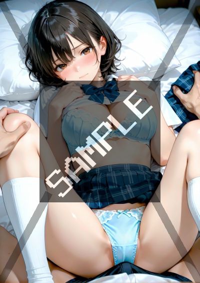 ハメ撮りのAIイラストポスター SG4205
