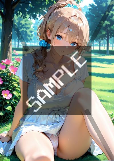 ギャルのAIイラストポスター SG4300