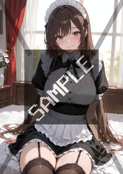 メイドのAIイラストポスター SG4459