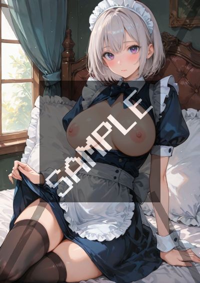 メイドのAIイラストポスター SG4530