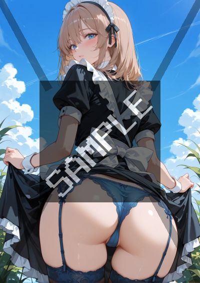 メイドのAIイラストポスター SG5539