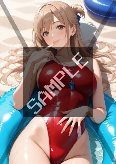 めがねのAIイラストポスター SG5858