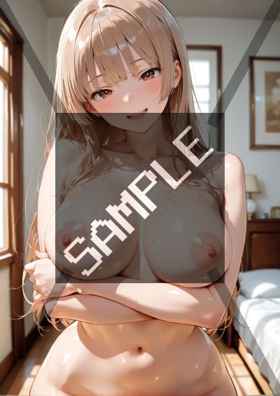 ぽっちゃりのAIイラストポスター SG7190