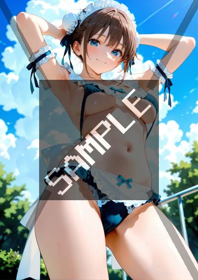 メイドのAIイラストポスター SG7259