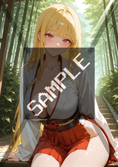 和服・浴衣のAIイラストポスター SG7791