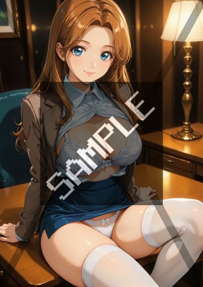 OLのAIイラストポスター SH1455