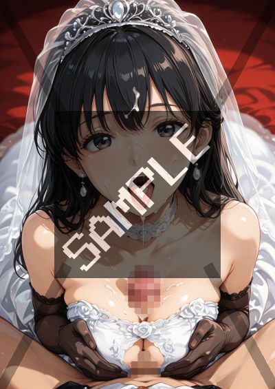 パイズリのAIイラストポスター SH1469
