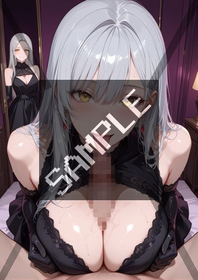 パイズリのAIイラストポスター SH2072
