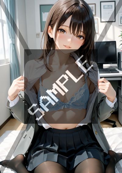 OLのAIイラストポスター SH2509