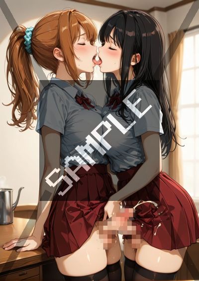 ふたなりのAIイラストポスター SH6790
