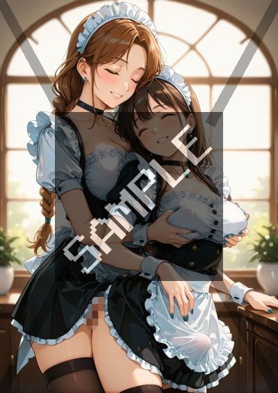 ふたなりのAIイラストポスター SH6869