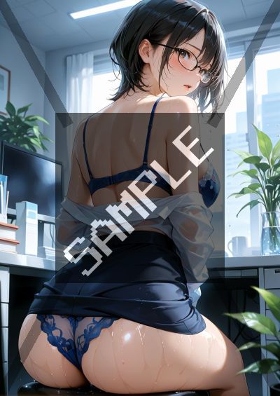 OLのAIイラストポスター SI0862